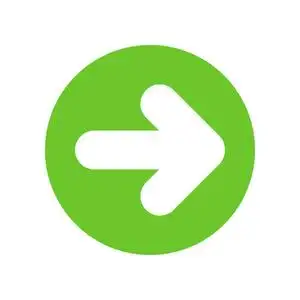 绿色的右箭头模式图片