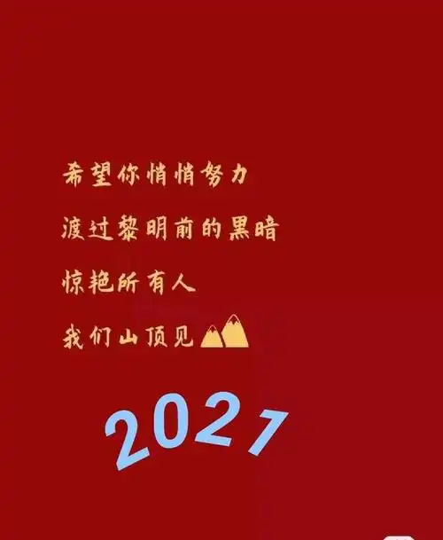 致自己的正能量句子,无愧于心,放眼未来,绽放在2021!