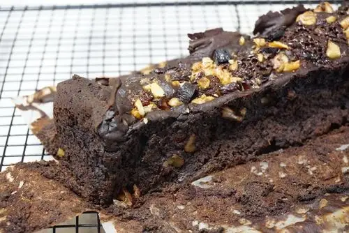 gifton做的无油低卡浓厚豆腐布朗尼全部热量只有一千卡