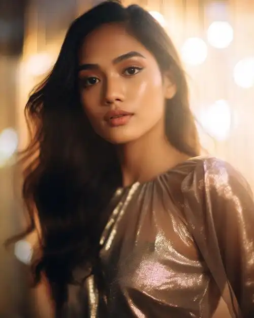 轻奢美女摄影是一种以高品质,时尚,精致为主题的摄影风格,它把女性的