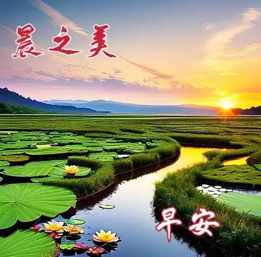 祝福我们永不老!早上好!