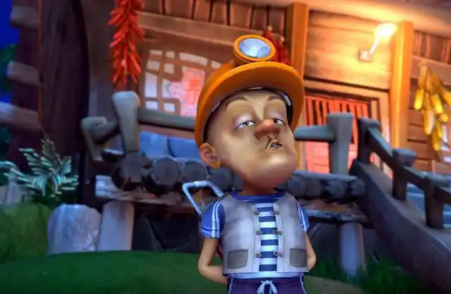 熊出没之大强帝国第一话光头强脱险登基称王