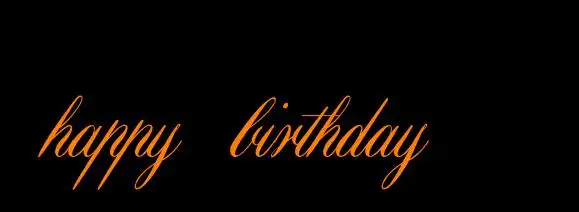 happybirthday特殊字体复制 ,生日快乐英语艺术字可复制图6