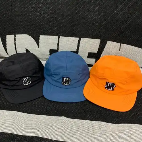 undefeated不败五道杠平檐帽轻薄透气帽子