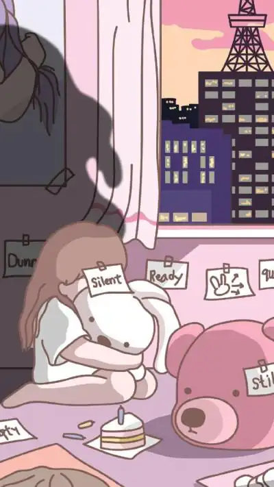 卡通少女心必备壁纸!ins风