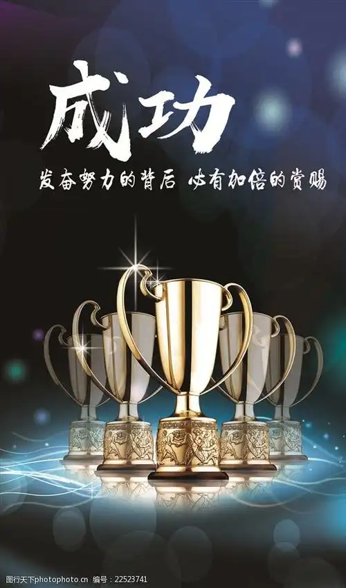 成功励志文化展板