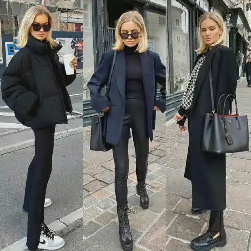 秋冬小个子女生外套穿搭指南