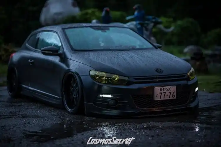 深邃的黑色隐藏着无限魅力,大众尚酷打造成超帅黑武士!