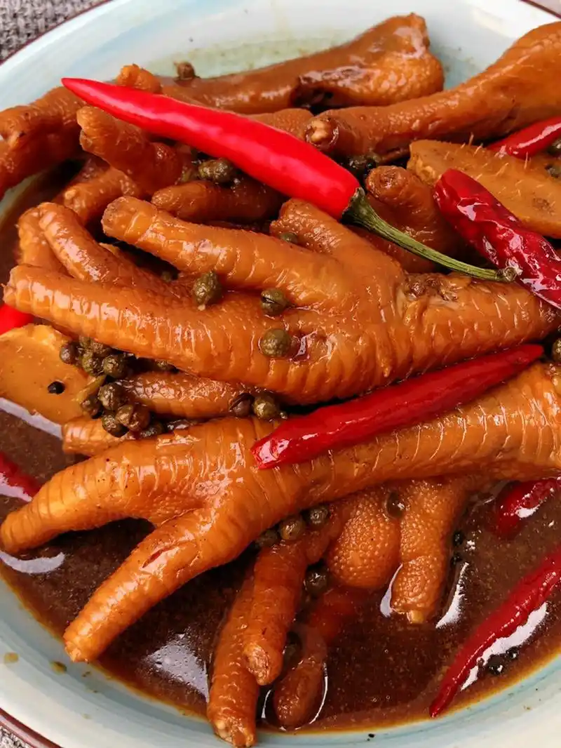 9797用这个万能的麻辣卤水汁,做了麻辣卤鸡爪,好吃到停不下来72