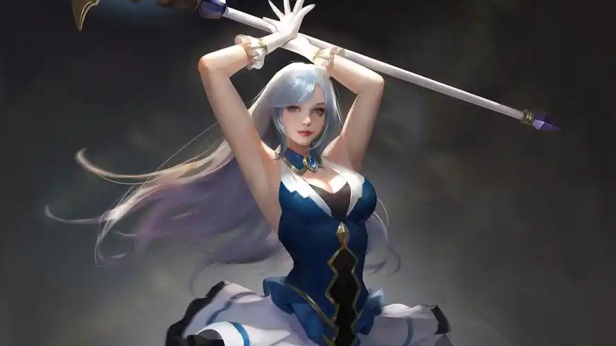 高清美女动漫壁纸图片 - 个性网