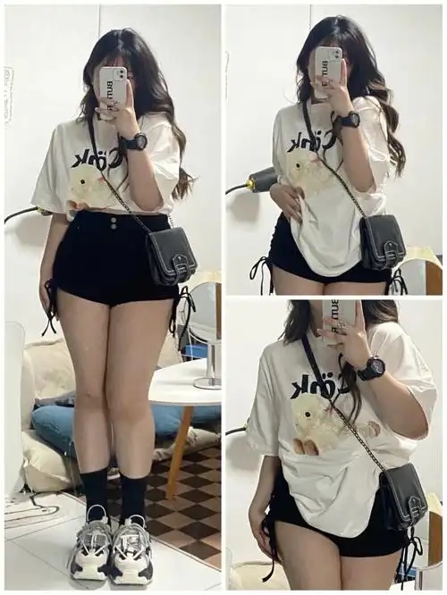 微胖小个子女生