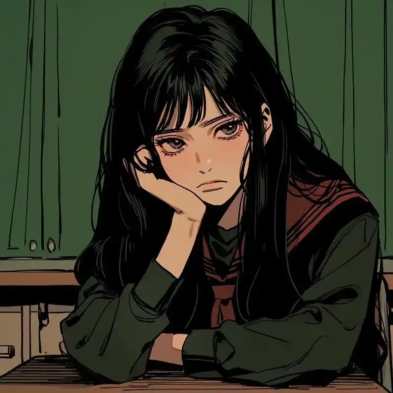 温柔学姐头像.#动漫 #二次元 #动漫女头 #优质头像 - 抖音