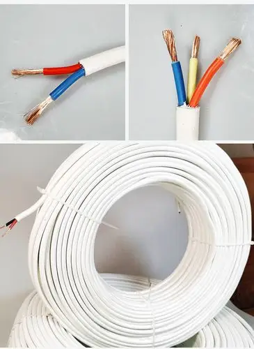 厂家批发rvv护套线纯铜rvv电线2芯3芯4芯铜芯护套线控制电缆线