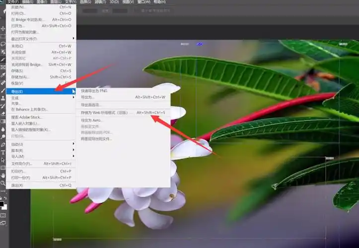 ps怎么切割图片