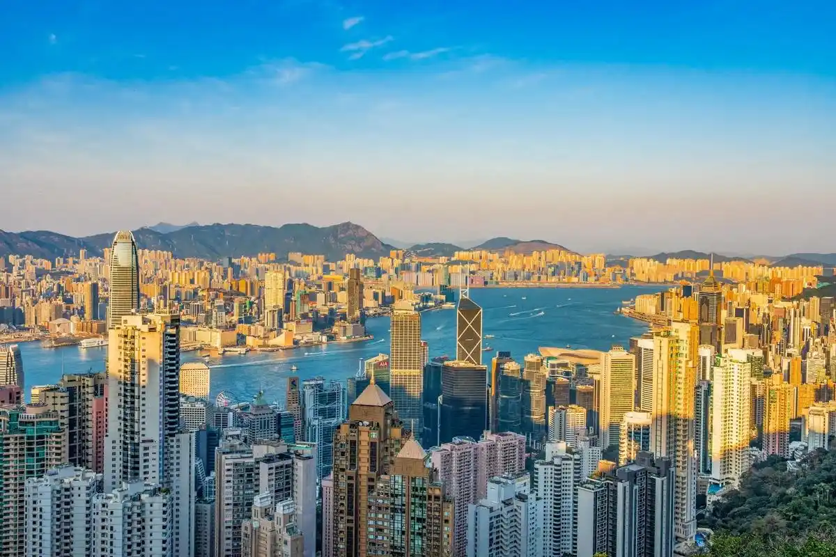 香港61维多利亚港 香港的风景不用刻意的去找角度拍,随随便便就