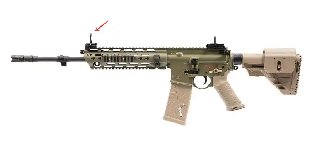 特种部队才换装hk416a7德军要采购a8型两款同族步枪有何区别