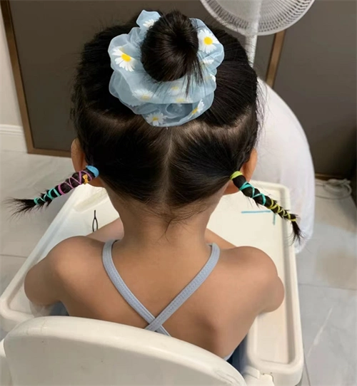 3-6岁小女孩扎发 幼儿园短发扎发_儿童发型 - 美发站