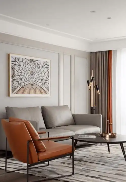 143㎡轻奢美式4室2厅,打造不落俗套的质感生活