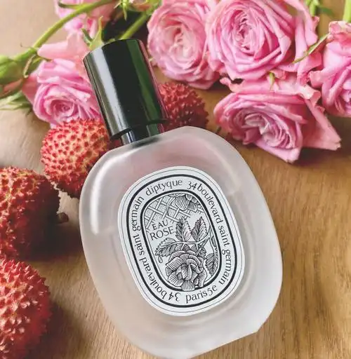 美代diptyque玫瑰荔枝感官之水发香喷雾蒂普提克香水