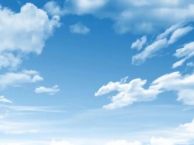蓝天白云背景