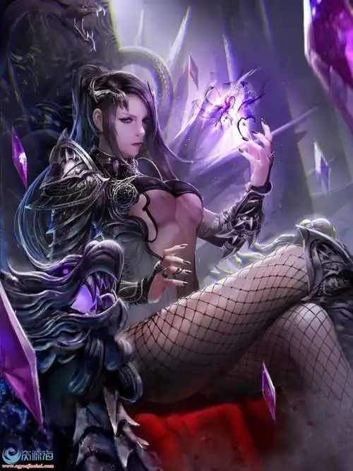 韩系游戏美女角色原画30p - 原画插画设定图 - cg资源海 - cgziyuan