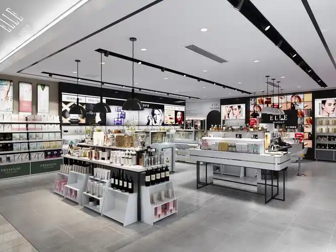 商场化妆品展示柜化妆品展柜定制厂家定制展示架量大优惠