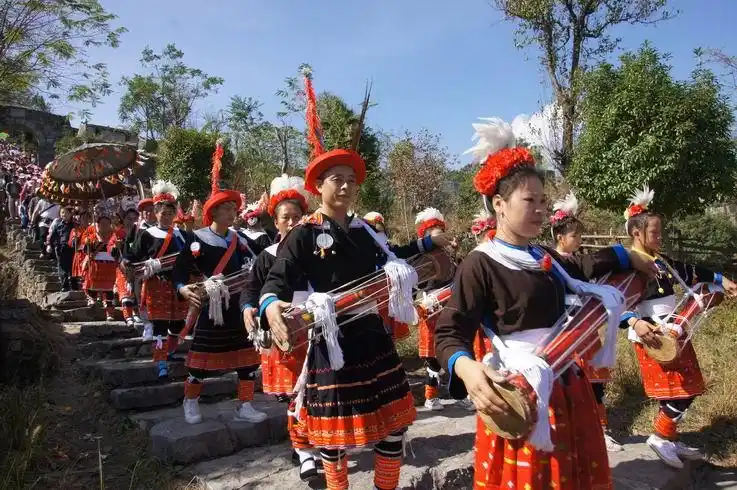 2013连南瑶族耍歌堂在南岗千年瑶寨倾情演绎