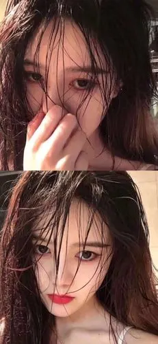 三宫格女生壁纸