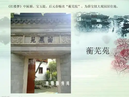 红楼梦-薛宝钗人物介绍ppt