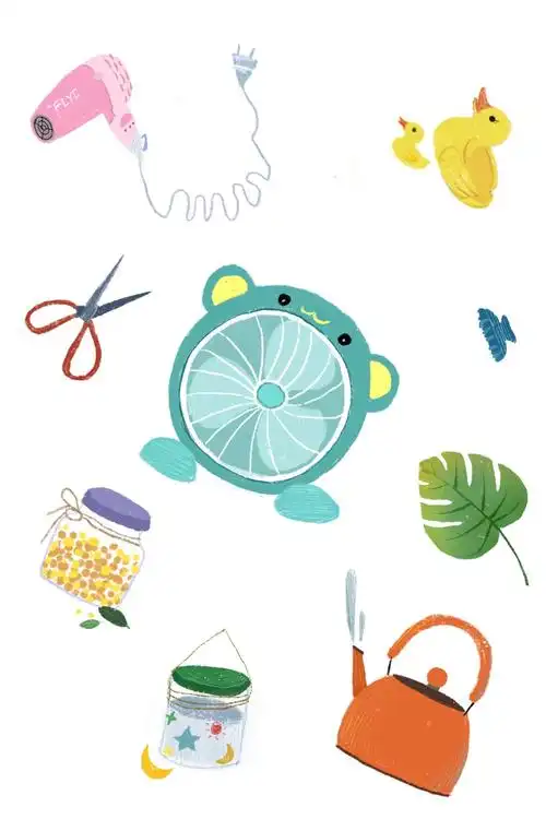 画画身边的小物件|插画|插画习作|爱画画的娟娟娟儿 - 原创作品