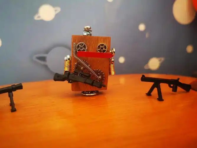 蒸汽朋克 木头机器人 星座 mini 士兵