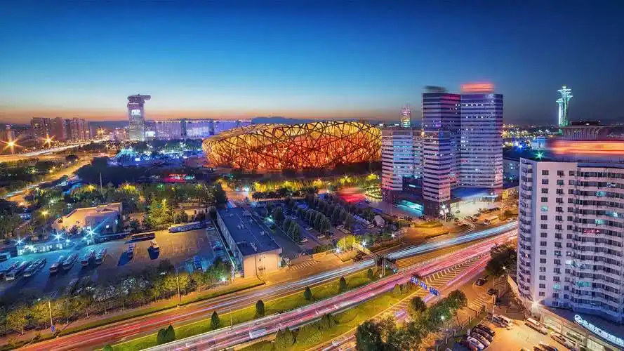 亚运村夜景北京viewstockgettyimages