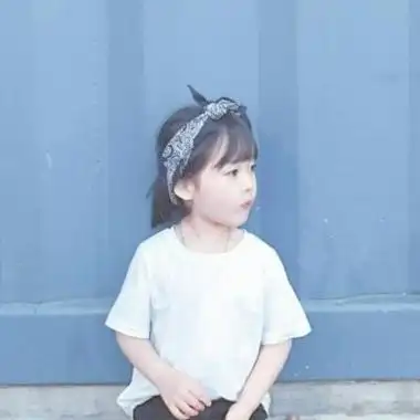 超萌小女孩头像可爱真人图片