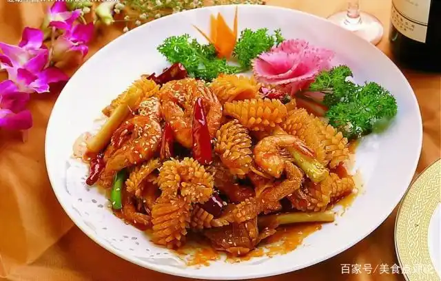 美食福利到了——香辣鱿鱼卷