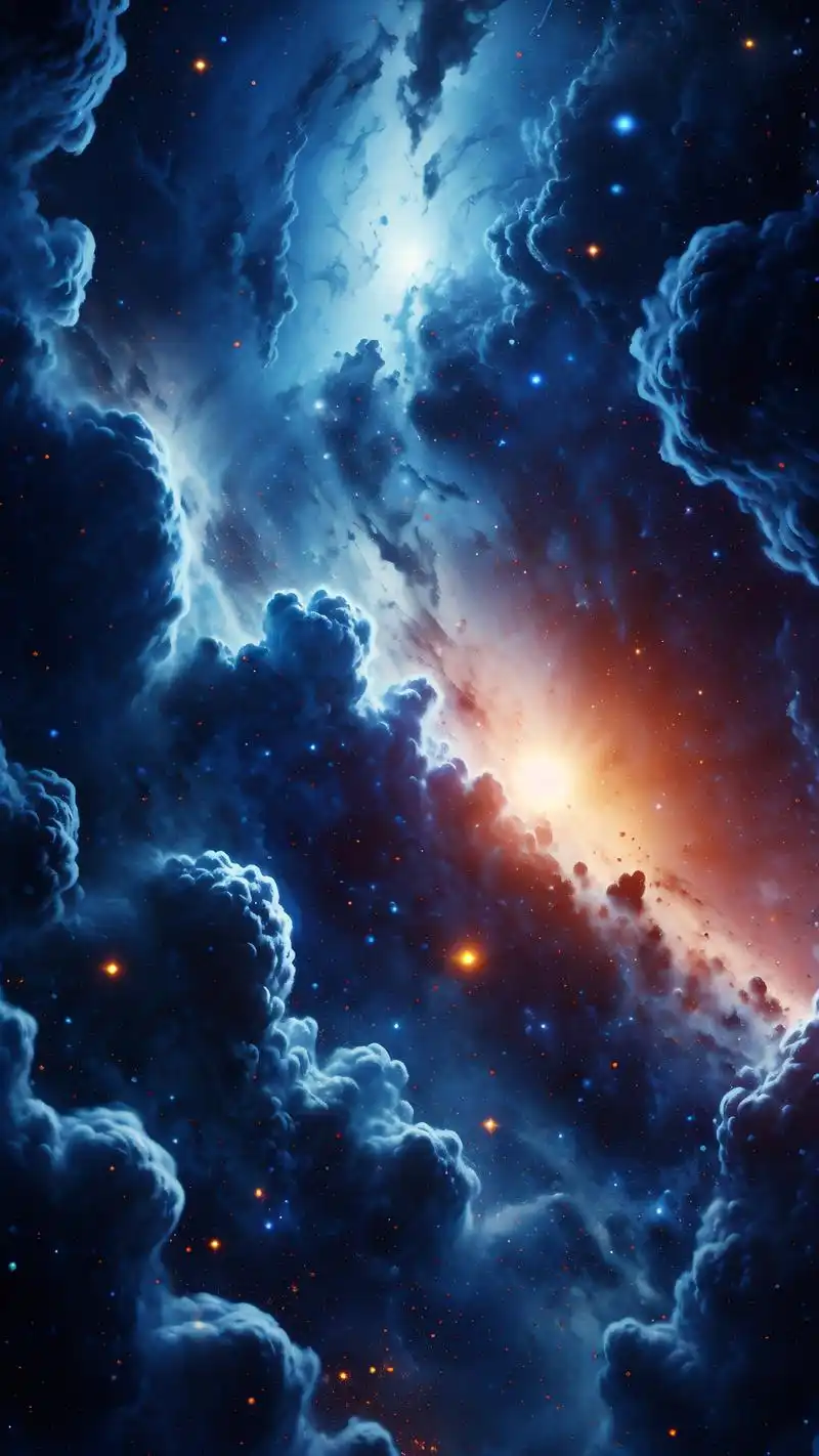 哇塞!这组华为手机星空壁纸真是太炫了!