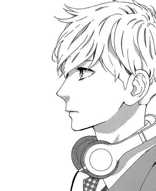 卡通人物男孩帅气简笔画