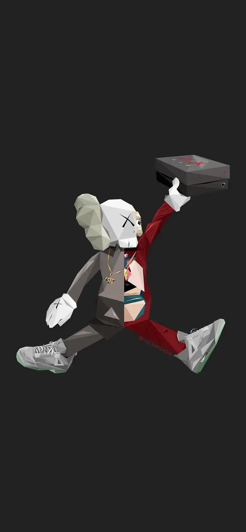 「壁纸」美国街头潮牌kaws壁纸 就是它联名优衣库周销量50万件