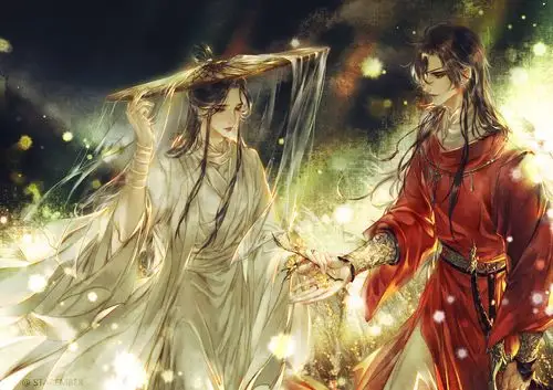 天官赐福# 花怜 画师:曐