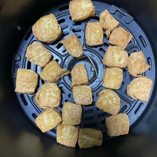 空气炸锅原地封神了炸豆腐