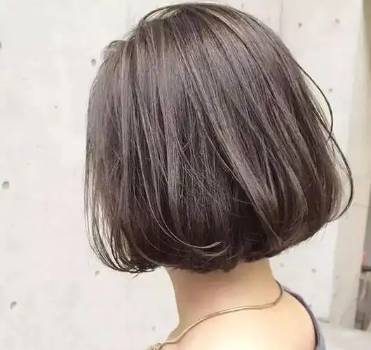 最好看的内扣发型图片内扣波波头修颜又瘦脸