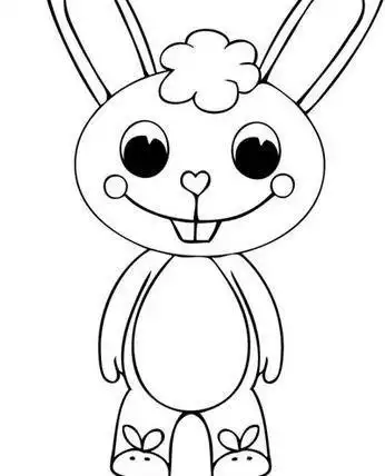 笔画可爱小动物头像简笔画大全关于狗头的正面画法学画小狗头像的画法