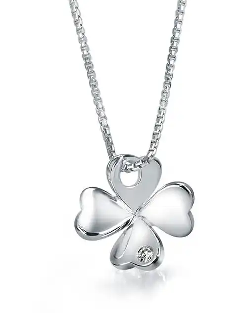 周生生珠宝专场铂金(pt900)钻石吊坠 46995p