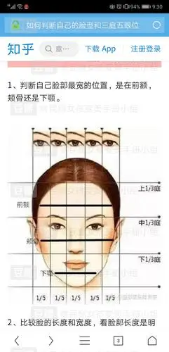 求问大家有没有测三庭五眼的方法或者软件啊