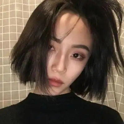 短发真人高冷超拽帅气女生头像 _女生头像_我要个性网