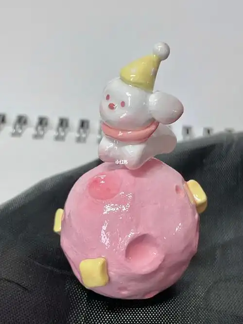 石塑粘土星球小狗