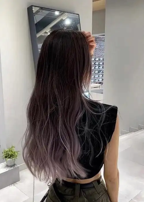 深圳染发 | 新长出来黑发可以这样染~不需要全头漂喔|||新长出来黑发