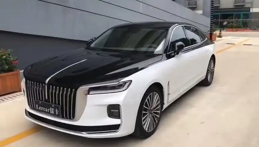 红旗h9双拼,钢琴白-钢琴黑,双拼 案例分享