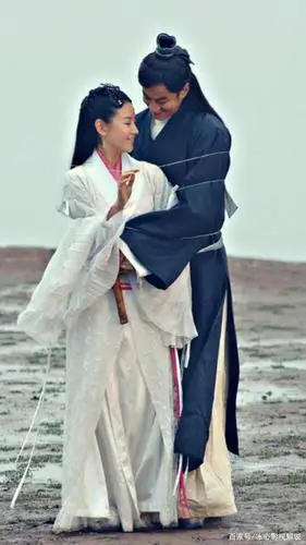 何润东董洁梁山伯祝英台古装剧照,温馨浪漫传奇爱情故事