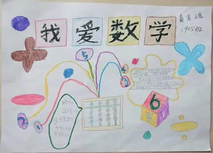 让孩子爱上科学的趣味实验大百科手抄报趣味数学的手抄报