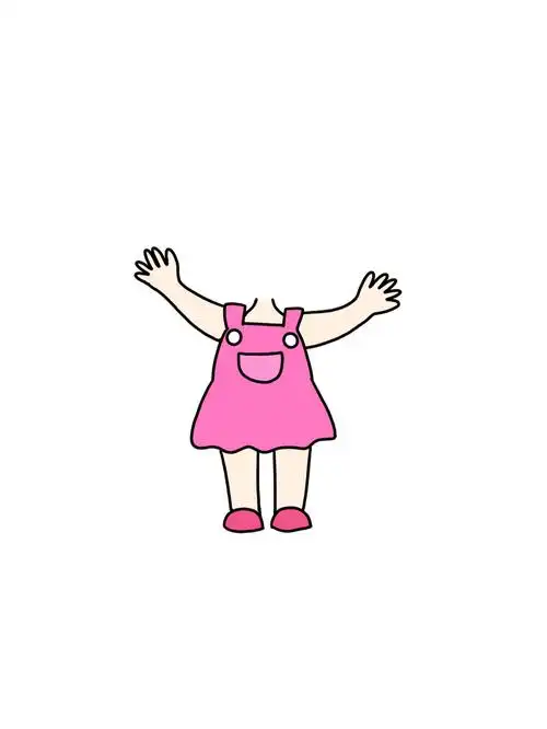 91原创宝宝抠图小人素材/9799女孩篇1661591_picsart怎么